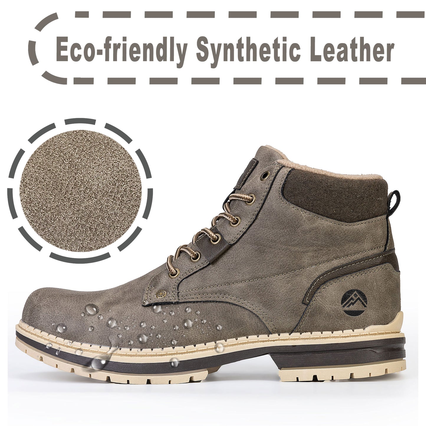 Men's Water-Resistant Boots | Work, Daily, Outdoor