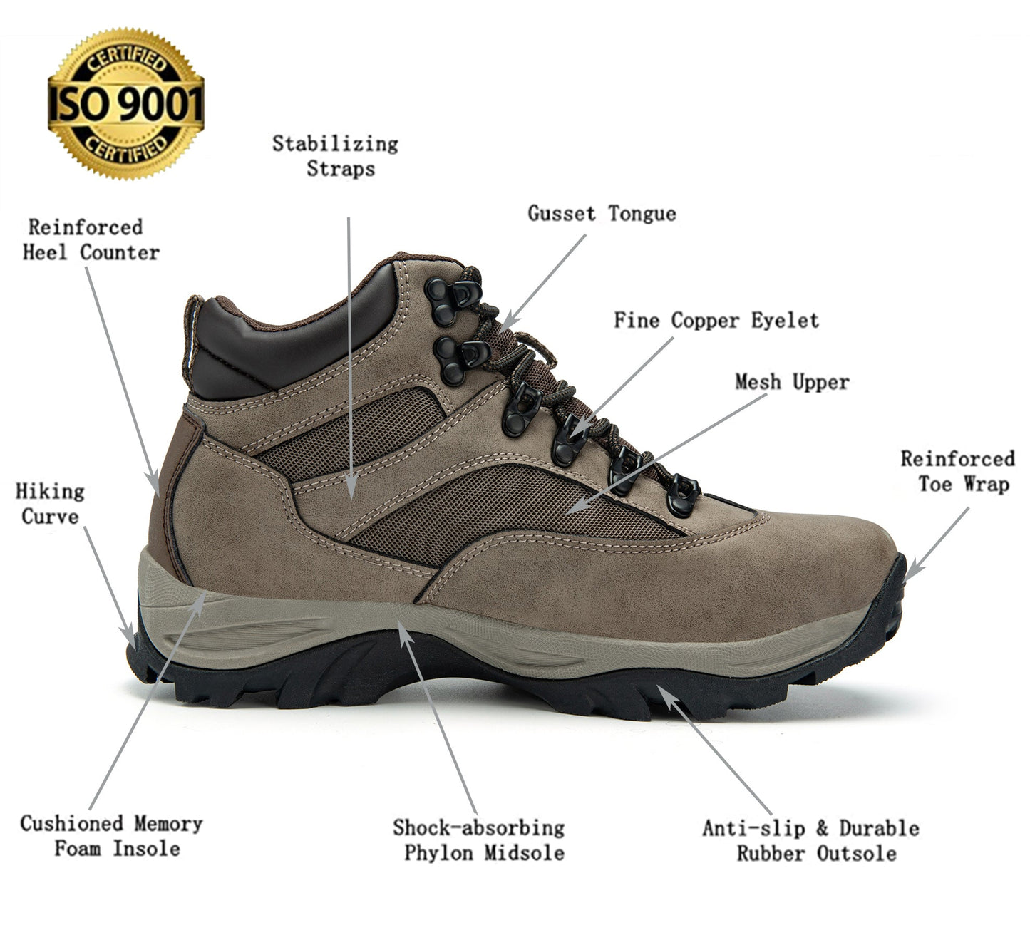 Men's Waterproof Boots | Wide Sizes Available