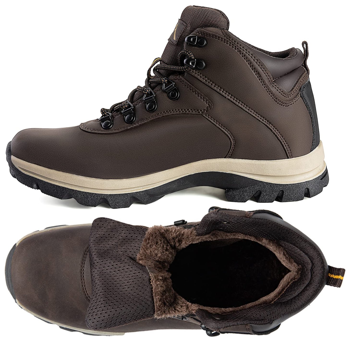 CC-Los Winter Snow Boots for Men Water Resistant