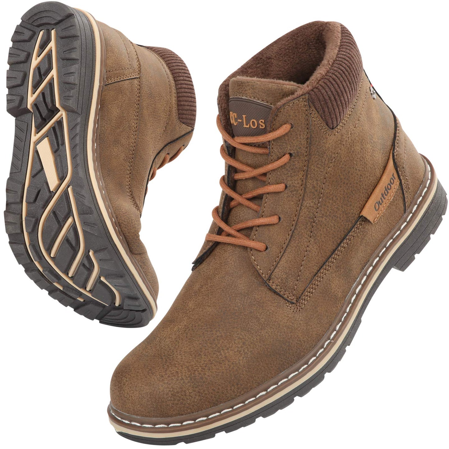 CC-Los Men's Winter Snow Hiking Boots