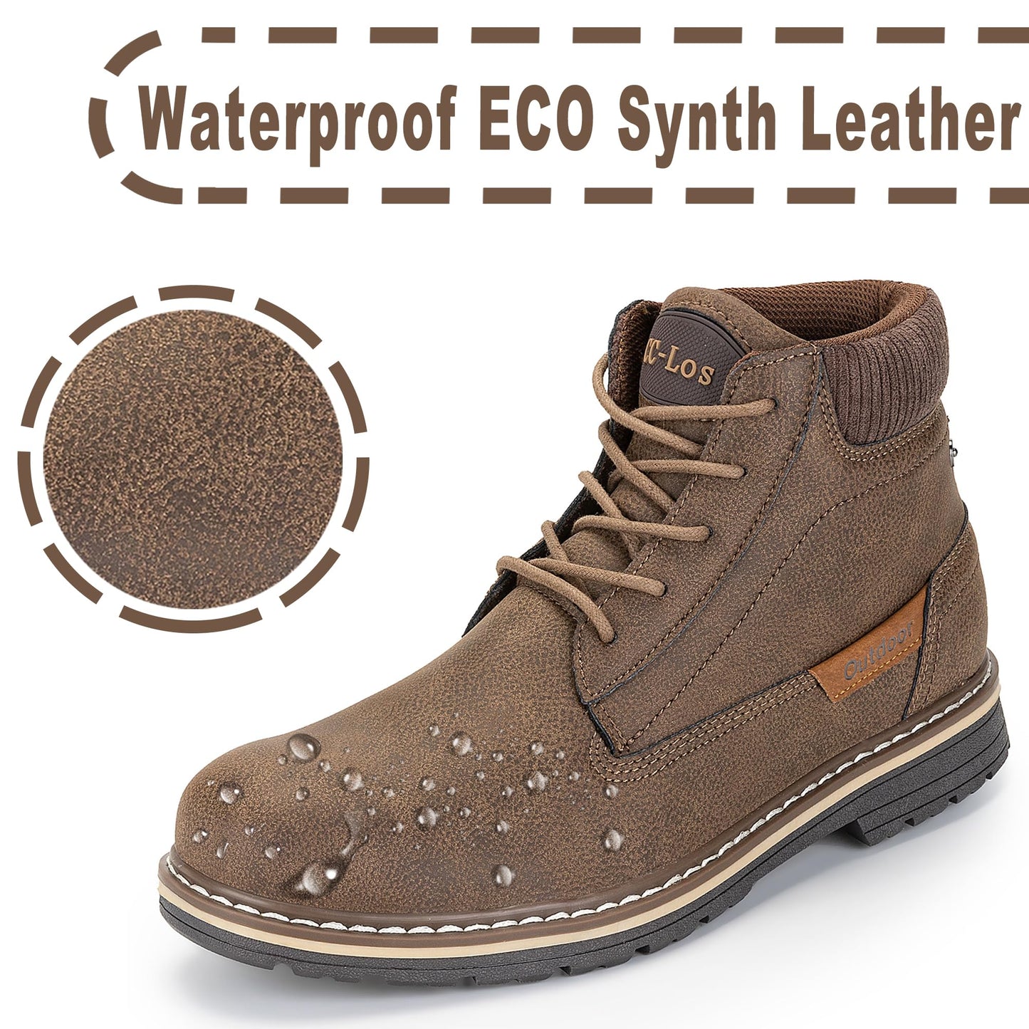 Men's Water-Resistant Boots | Work, Daily, Outdoor