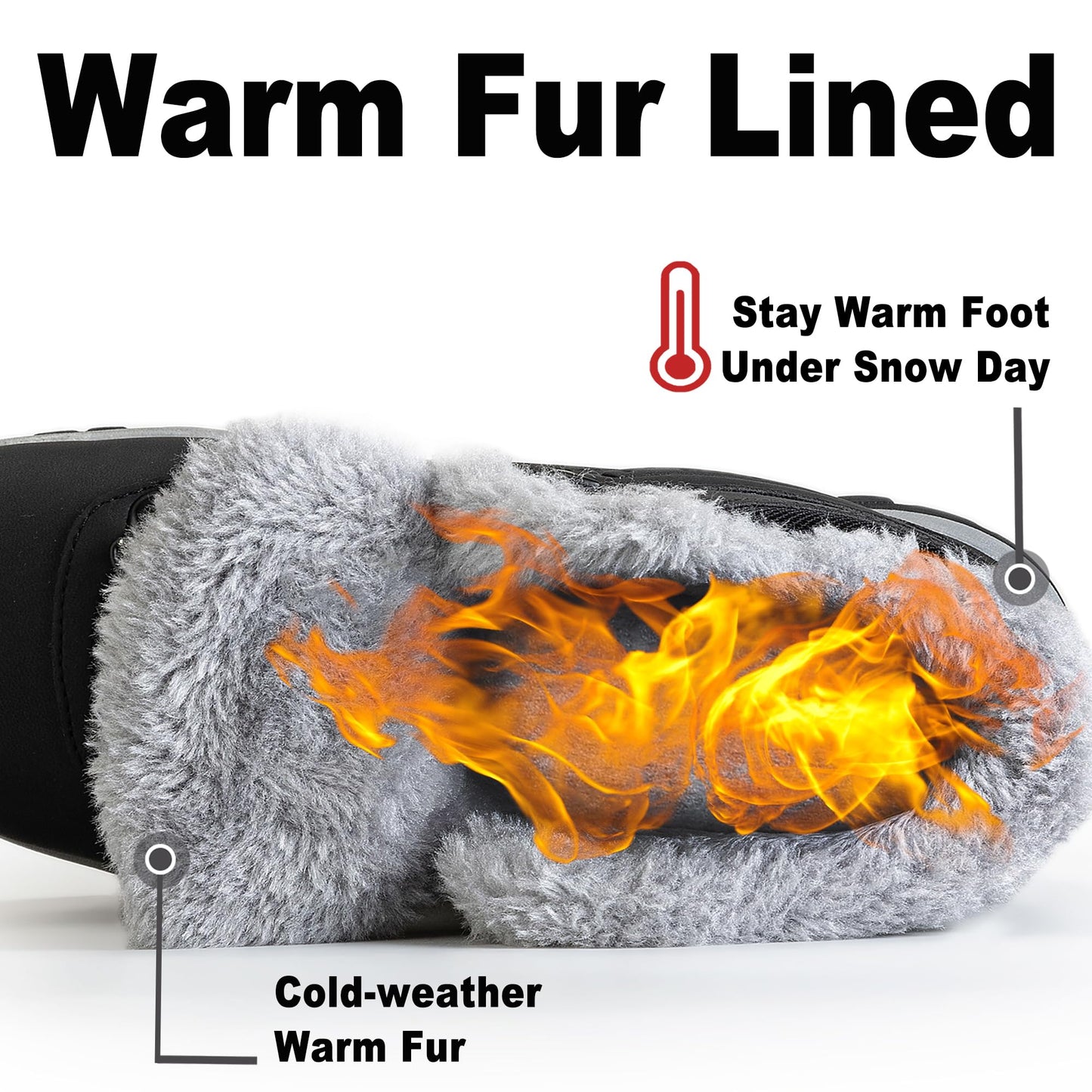 CC-Los Women's Winter Snow Hiking Boots