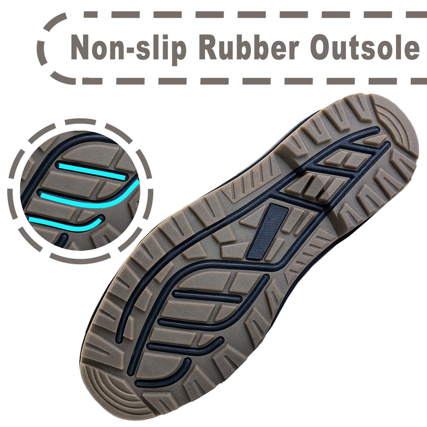 CC-Los Men's Winter Snow Hiking Boots