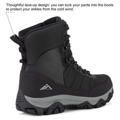 CC-Los Men's Waterproof Winter Snow Boots