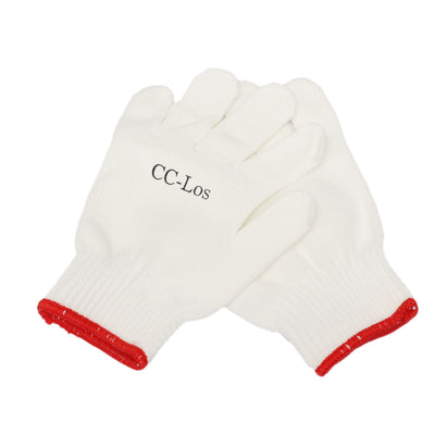 CC-Los Winter Gloves for Men Women,Cold Weather Gloves for Running White