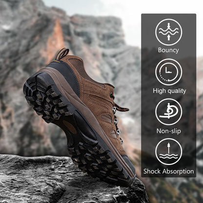 Men's Waterproof Shoes | Two Lacing Options