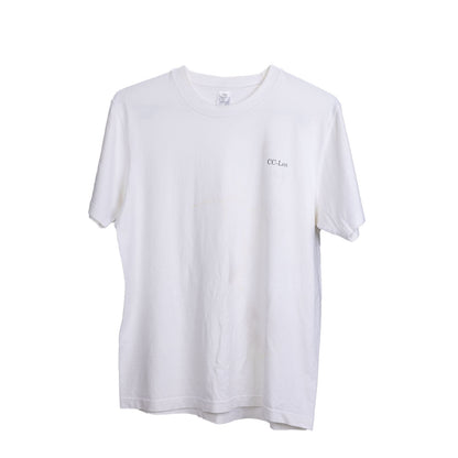 CC-Los Men's T-Shirt Lightweight Crewneck Tee Shirts for Men,Cotton Tee Undershirts-White