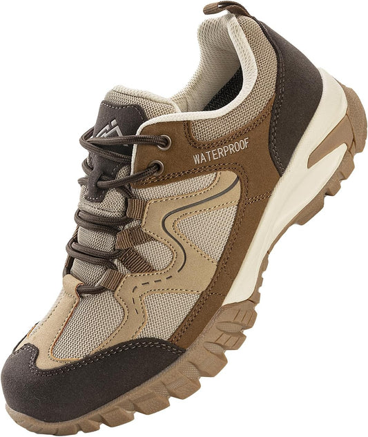 CC-Los Women's Waterproof Lightweight Hiking Shoes Non-Slip Outdoor Walking