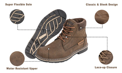 CC-Los Men's Winter Snow Hiking Boots