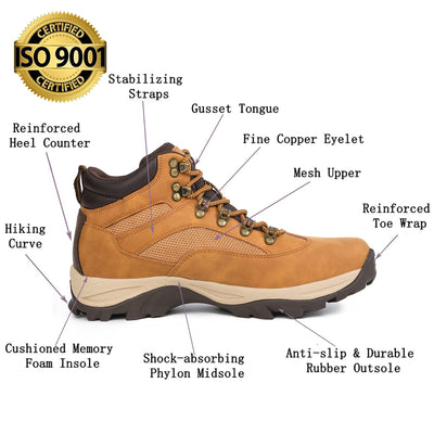 CC-Los Men's Waterproof Hiking Boots Work Boots C21