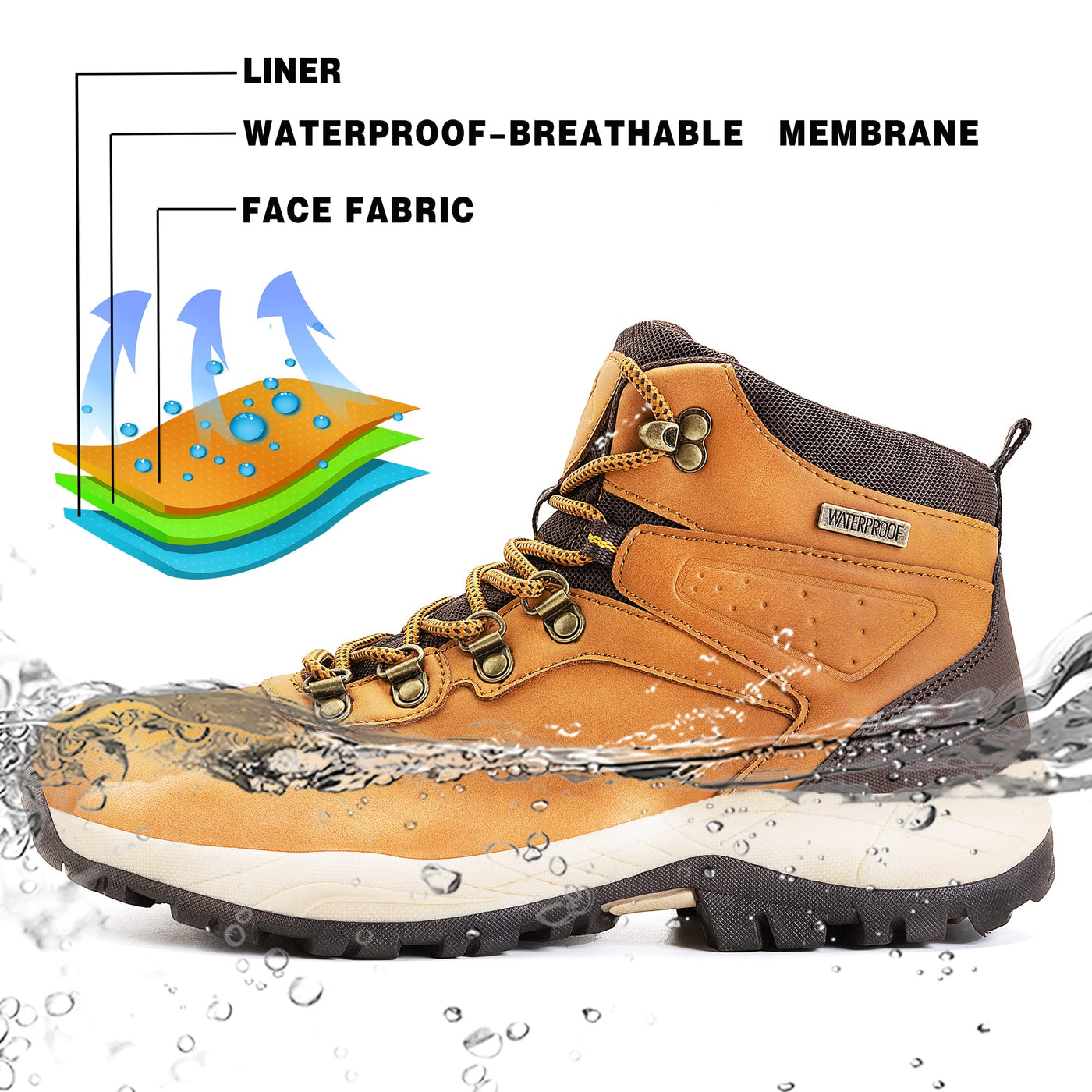 CC-Los Women's Waterproof Hiking Boots C104