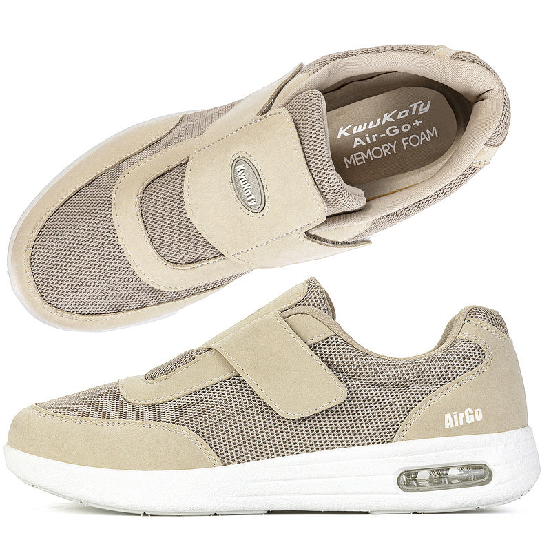 KWUKOTY Women's Wide-Fit Air-Cushioned Walking Shoes | Comfortable support, reduces foot discomfort, relieves ball-of-foot pain | Relax Series | Sizes 6.5–11.5